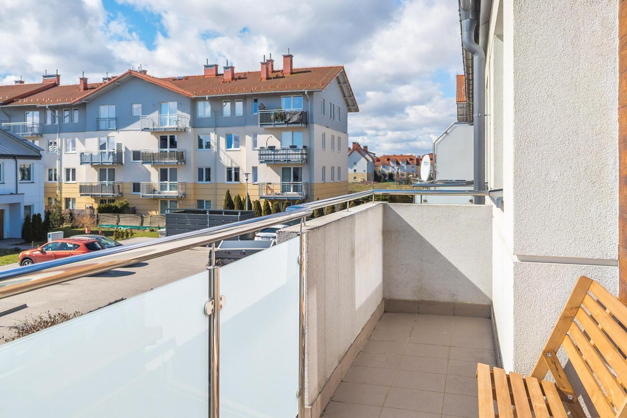 Przestronne 2 Oddzielne Sypialnie Caly Apartament W Spokojnej Dzielnicy Borkowo  Extérieur photo